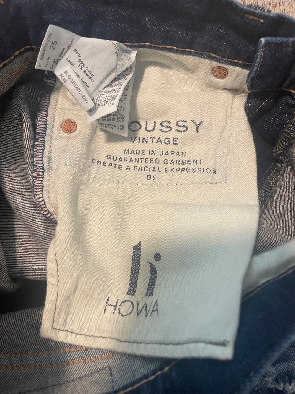 Moussy Vintage Distressed Howa Skinny Jeans Size 25 - Picture 7 of 8